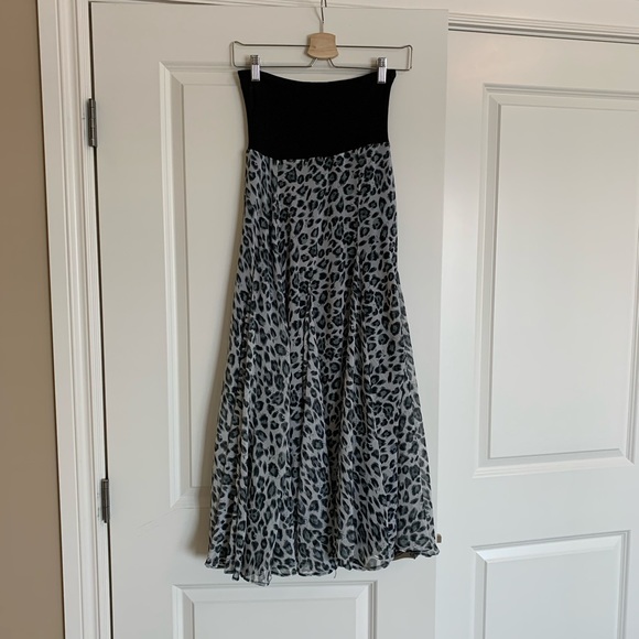 Summer Leopard Print Skirt